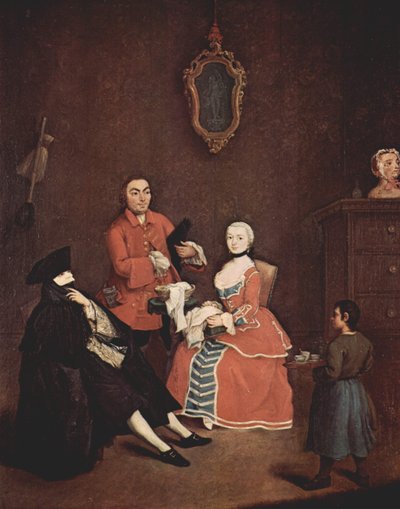 Il barbiere da Pietro Longhi